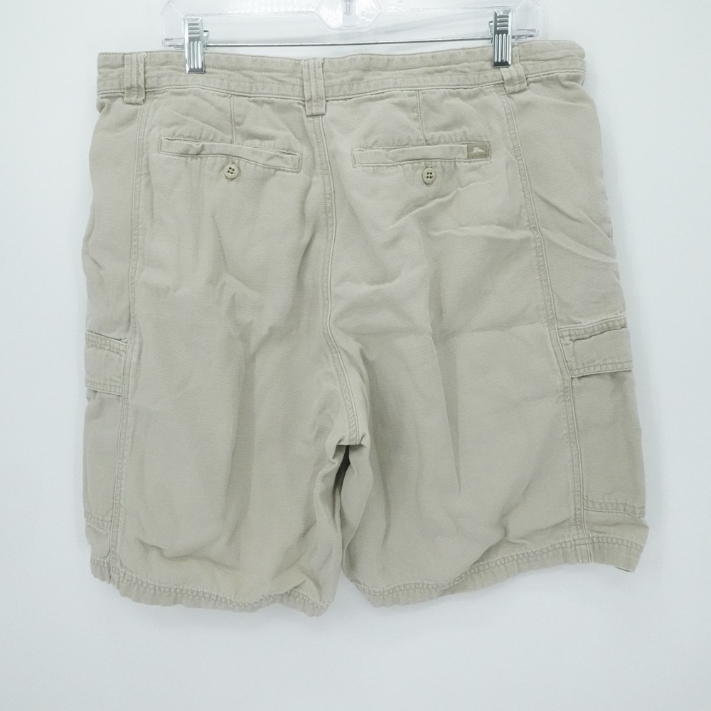 Tommy Bahama Cargo Shorts Mens 38 Tan Relax Utility Y2K Summer Casual - Picture 2 of 9